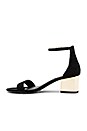 view 5 of 5 Irenee G Heel in Black Suede