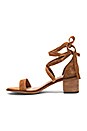 view 5 of 5 Rizzaa Heel in Cognac Suede