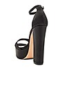 view 3 of 5 Gonzo Heel in Black Satin