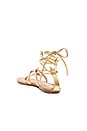 view 3 of 5 Jupiter Sandals in Gold