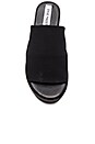 view 4 of 5 Slinky Platform Sandal in Black