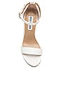 view 4 of 5 Carrson Sandal in White Leather