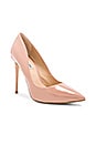 view 2 of 5 Daisie Heel in Dark Blush Patent