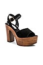 view 2 of 5 Lulla Platform in Black Suede