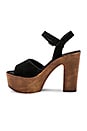 view 5 of 5 Lulla Platform in Black Suede