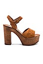 view 1 of 5 Lulla Sandal in Chestnut