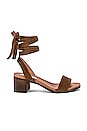 view 1 of 5 Adrianne Sandal in Chestnut Suede