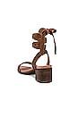 view 3 of 5 Adrianne Sandal in Chestnut Suede