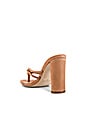 view 3 of 5 SANDALES À TALONS UNREAL in Camel Nubuck