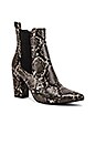 view 2 of 5 Subtle Ankle Bootie in Grey Snake