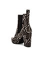 view 3 of 5 Subtle Ankle Bootie in Grey Snake