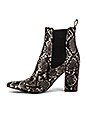 view 5 of 5 Subtle Ankle Bootie in Grey Snake