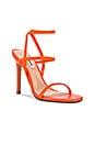 view 2 of 5 Nectur Strappy Heel in Red & Orange
