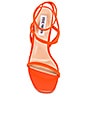 view 4 of 5 Nectur Strappy Heel in Red & Orange