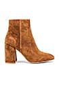 view 1 of 5 Therese Bootie in Brown Suede