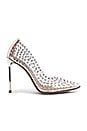 view 1 of 5 ZAPATOS DE TACÓN CON TACHUELAS VALA in Clear