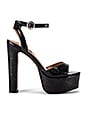 view 1 of 5 Skyla Platform Heel in Black Snake