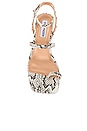 view 4 of 5 Faron Strappy Sandal in Natural Snake