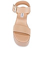 view 4 of 5 Lake Flatform Sandal in Blush Leather