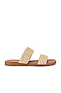 view 1 of 5 Dual Sandal in Natural Raffia