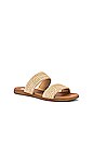 view 2 of 5 Dual Sandal in Natural Raffia