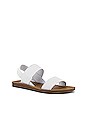 view 2 of 5 Roma Sandal in White