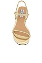 view 4 of 5 Inessa Block Heel Sandal in Gold