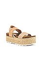 view 2 of 5 Circa Flatform Sandal in Natural Multi