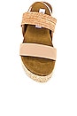 view 4 of 5 Circa Flatform Sandal in Natural Multi