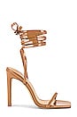 view 1 of 5 Uplift Strappy Heel in Camel Patent