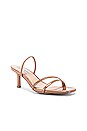 view 2 of 5 Loft Kitten Heel Sandal in Camel Patent