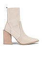 view 1 of 5 Tackle Sock Bootie in Bone Leather
