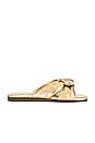 view 1 of 5 Entrada Sandal in Gold
