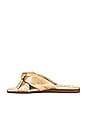 view 5 of 5 Entrada Sandal in Gold