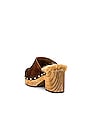 view 3 of 5 Brooklyn Clog in Cognac Suede