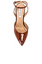 view 4 of 5 Aced Heel in Cognac Patent