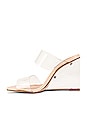 view 5 of 5 Isa Mule in Lucite in Clear