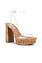 view 2 of 5 Lessa Heel in Clear