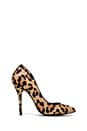 view 1 of 5 Galleryl Pump with Calf Fur in Leopard