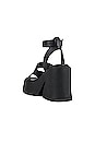 view 3 of 5 Abbot Sandal in Black