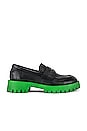 view 1 of 5 Lawrence Loafer in Black & Green