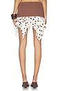 view 4 of 6 Nina Dots Skirt in Brown