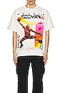 view 3 of 4 Rodman Players Card Tee in White