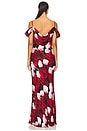 view 3 of 3 Rosalie Dress in Midnight Roses