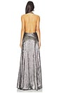 view 3 of 4 Zephyr Gown in Silver