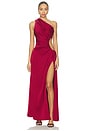 view 1 of 4 Nour Dress in Wine