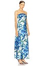 view 2 of 3 Ela Dress in Hydrangea Print