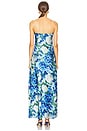 view 3 of 3 Ela Dress in Hydrangea Print