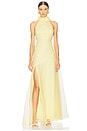 view 1 of 3 Noelle Gown in Yellow