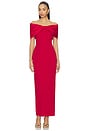 view 1 of 3 Belluno Dress in Sorrento Red